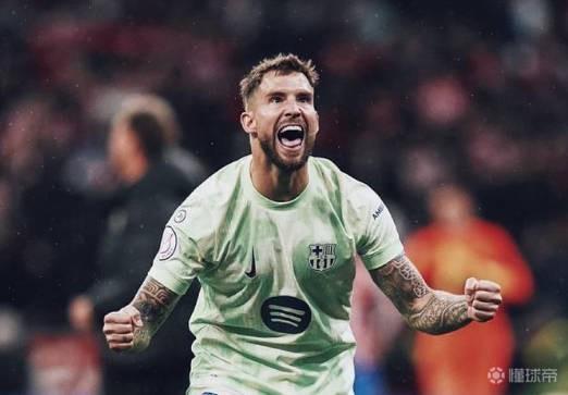 削弱球队政, 的离开是由, 为巴萨留下